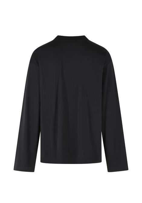 t-shirt heger nera uomo DRIES VAN NOTEN | 261-021103-3600900